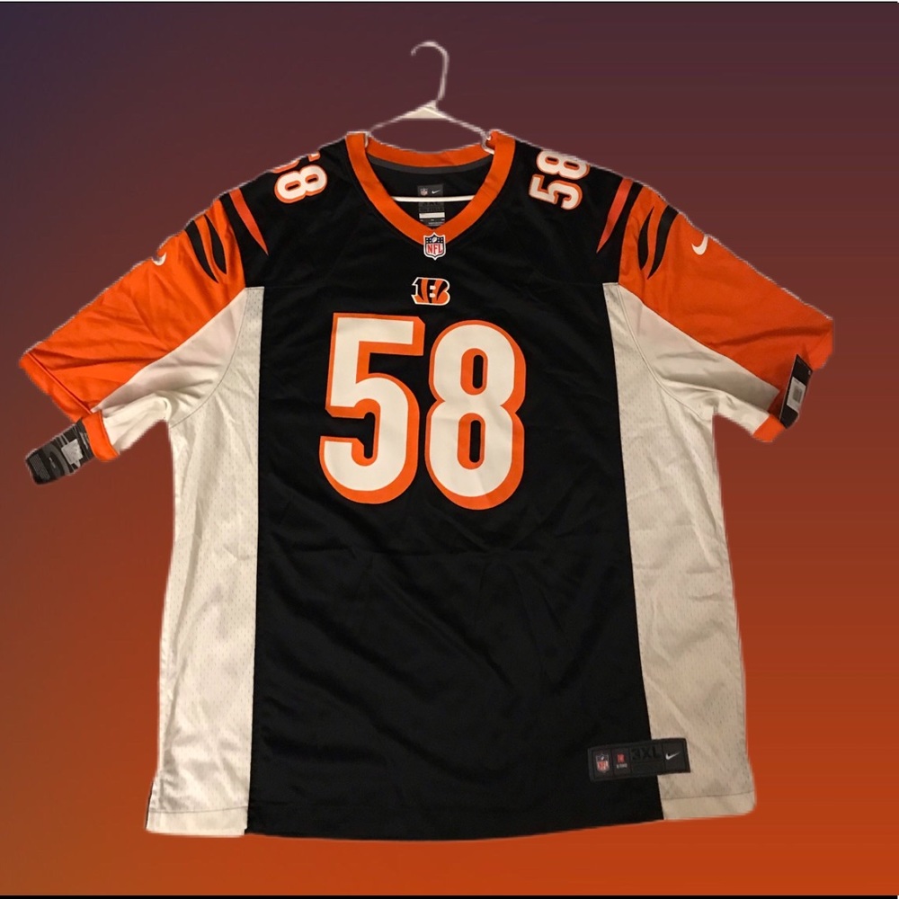 Cincinnati Bengals On Field Jersey